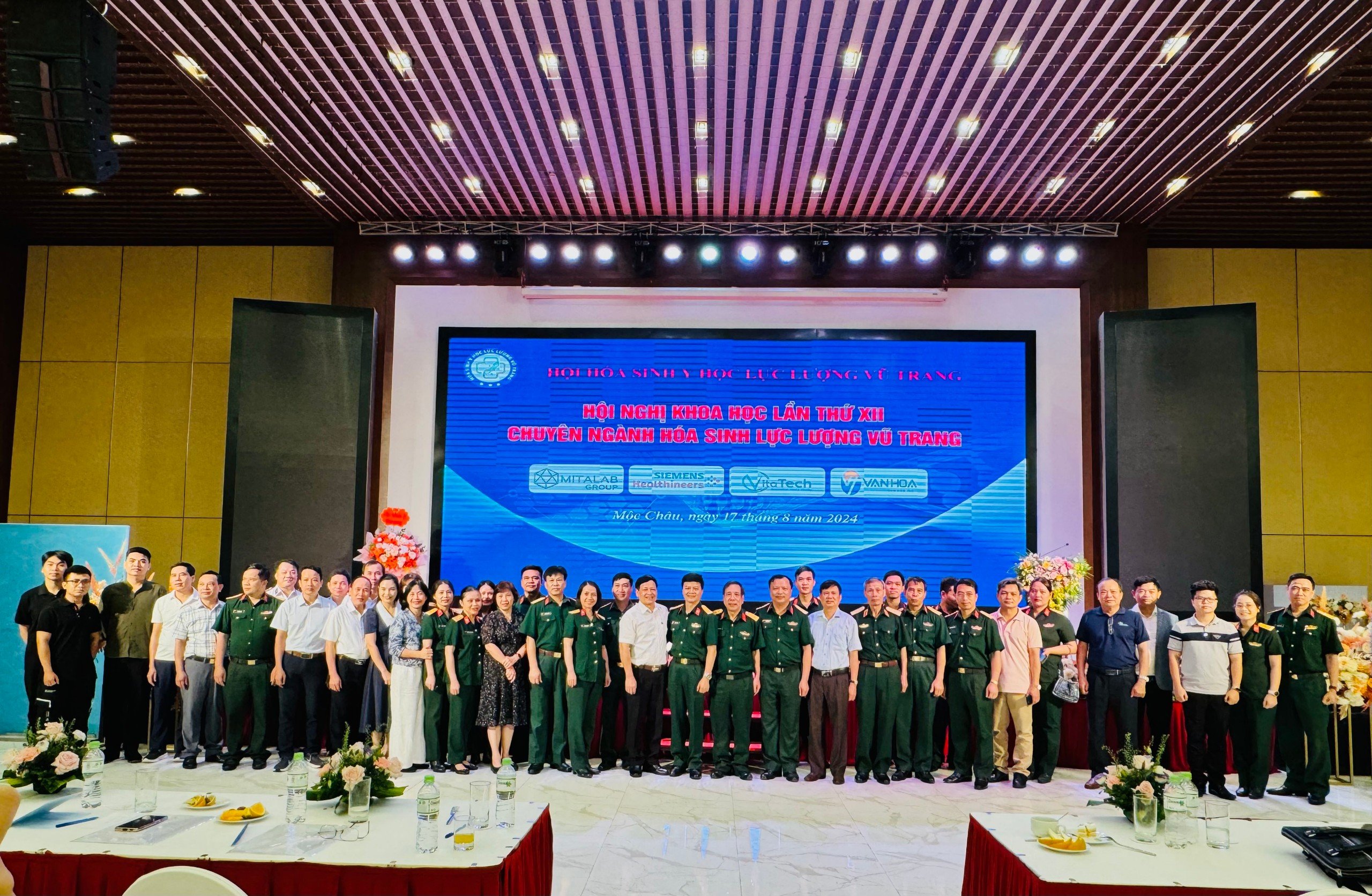 MITALAB ĐỒNG HÀNH CÙNG HỘI NGHỊ KHOA HỌC LẦN THỨ XII CHUYÊN NGÀNH HÓA SINH LỰC LƯỢNG VŨ TRANG ️