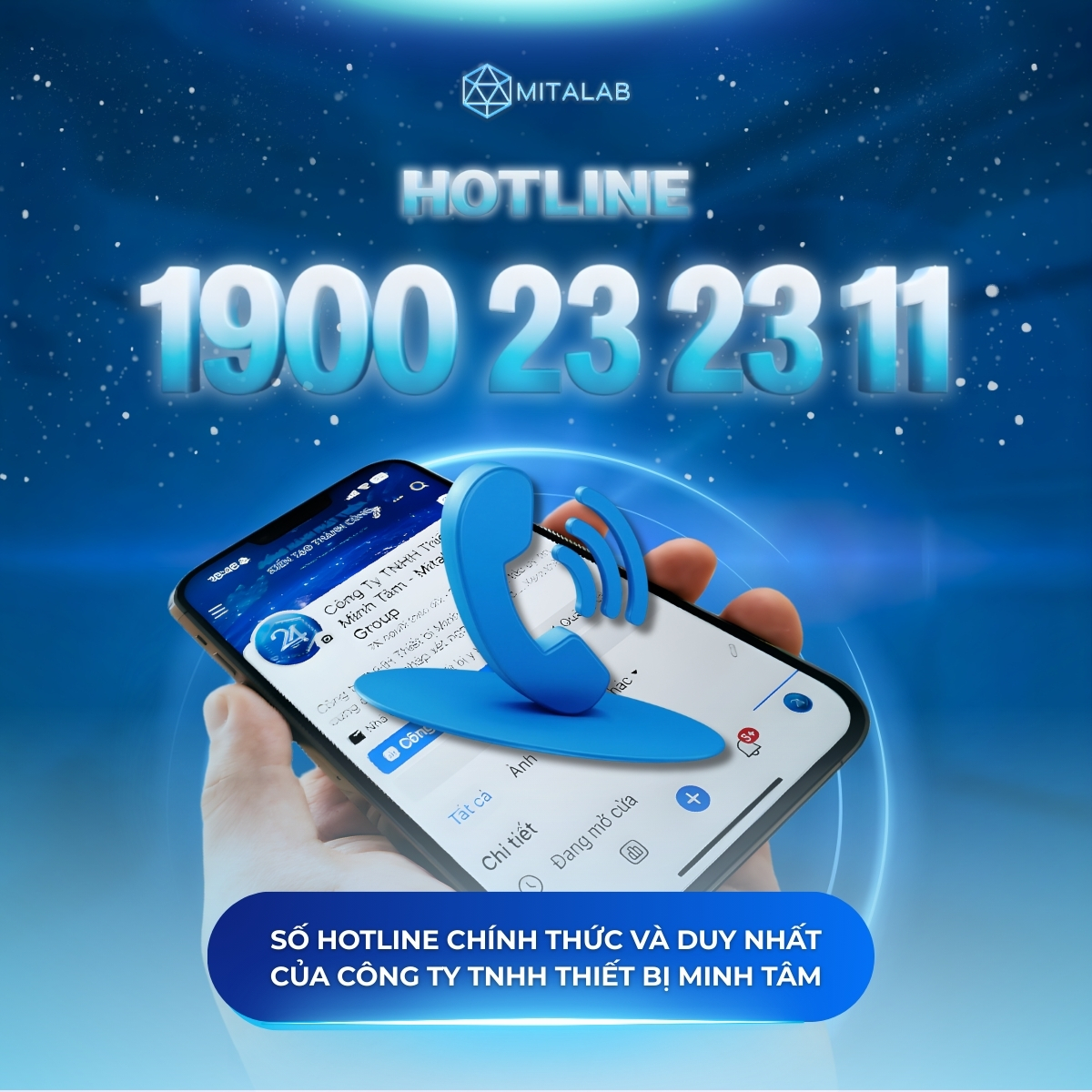 THÔNG BÁO QUAN TRỌNG: VỀ VIỆC NHẦM LẪN SỐ ĐIỆN THOẠI HOTLINE