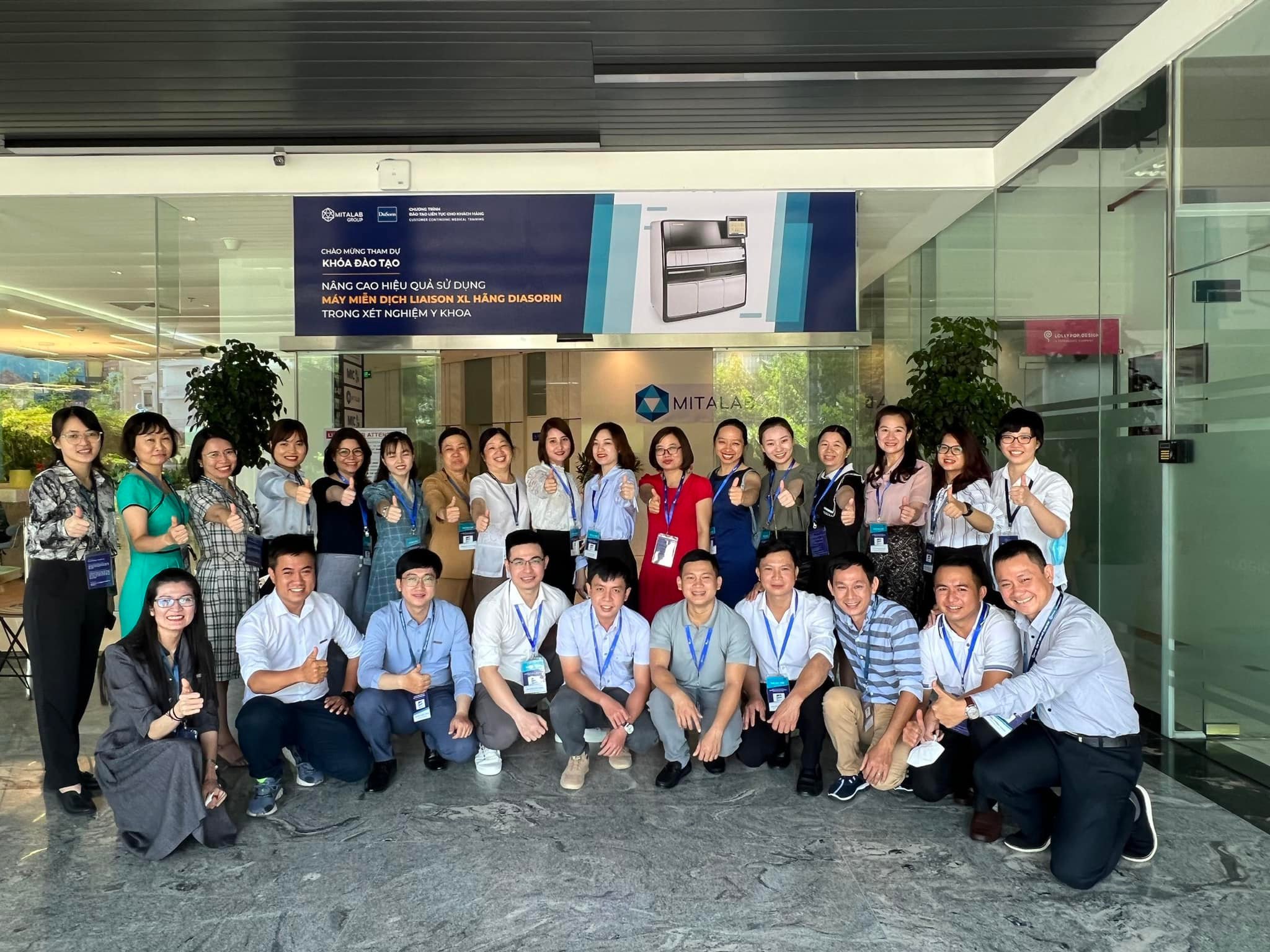 KHOÁ ĐÀO TẠO "NÂNG CAO HIỆU QUẢ SỬ DỤNG MÁY MIỄN DỊCH LIAISON XL HÃNG